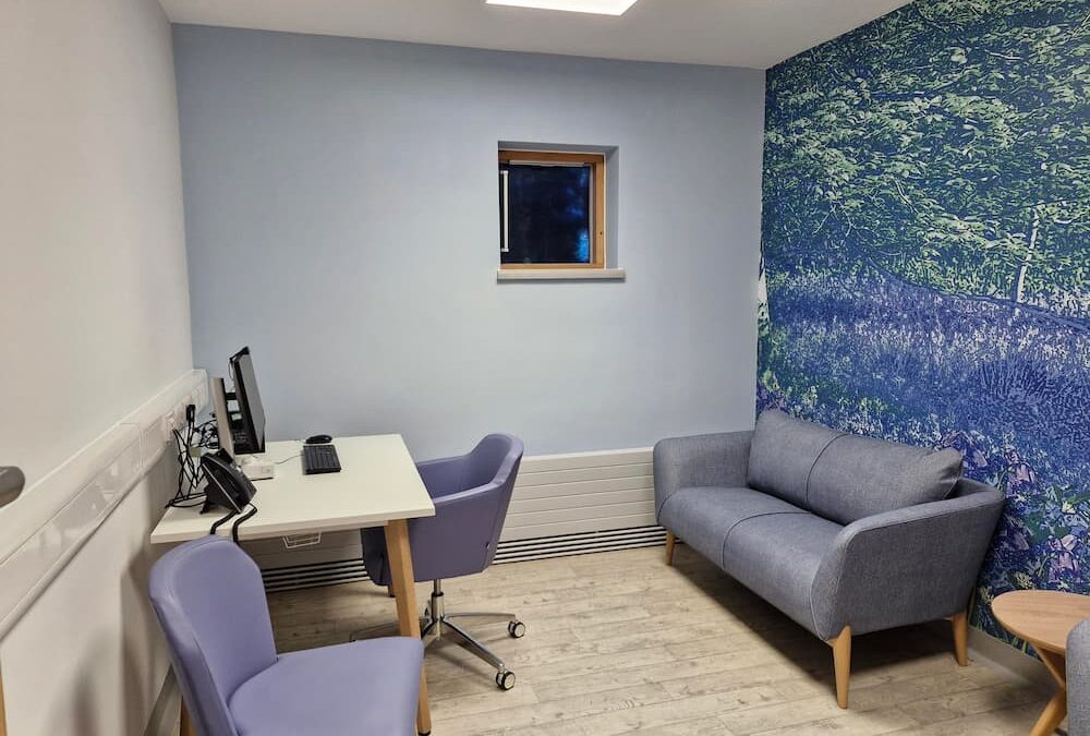 The Bluebell Room – Leri Cancer Unit, Bronglais Hospital